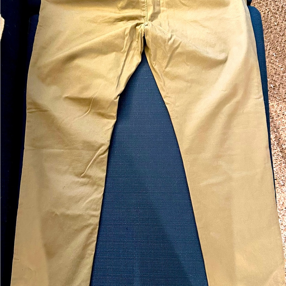 New light green khakis J crew